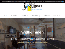 Tablet Screenshot of kaupper.de